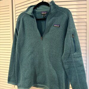 Patagonia Better Sweater 1/4 Zip Pullover Fleece Size Large Women's